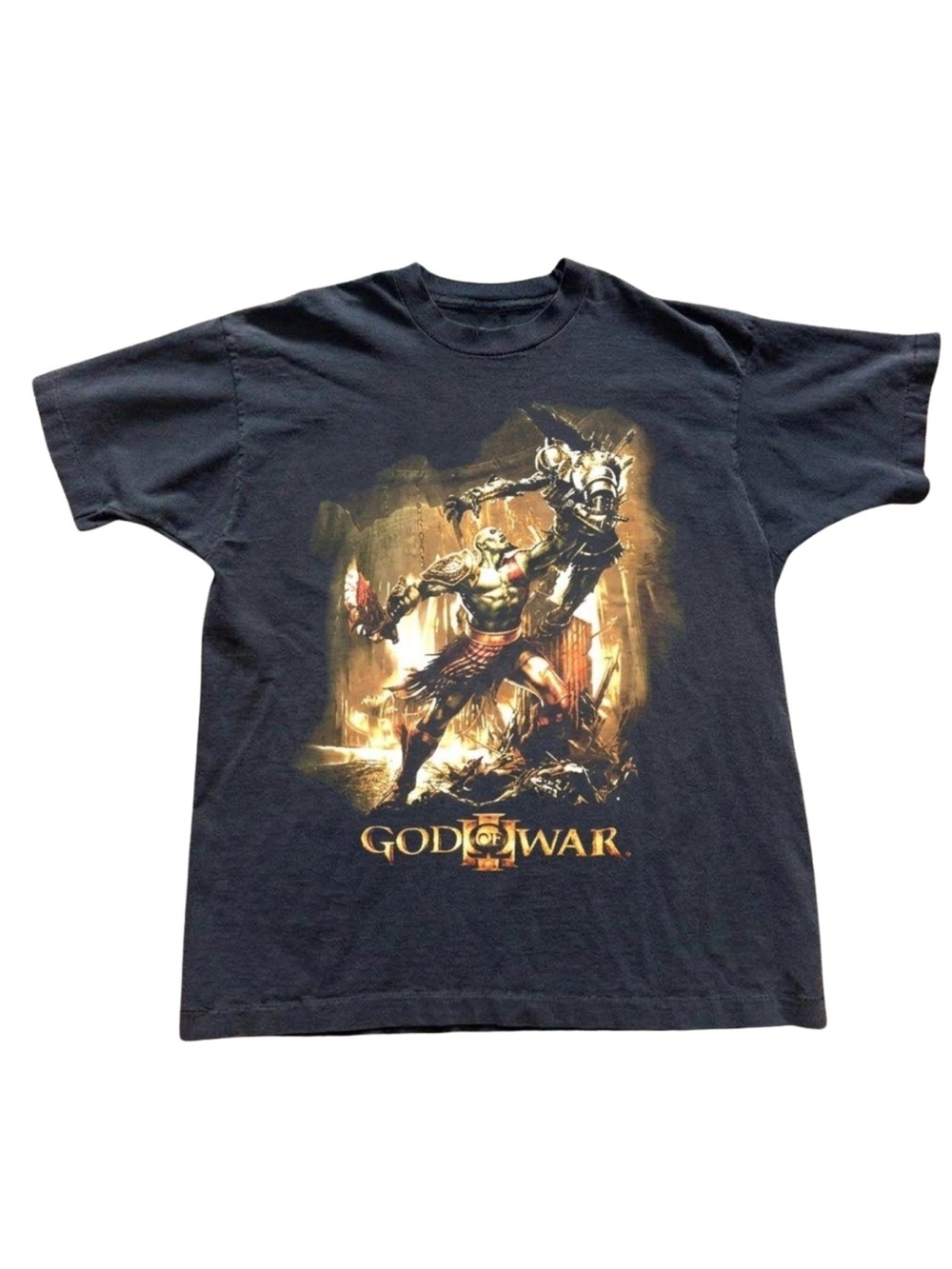 Gildan God of War Black Graphic Tee